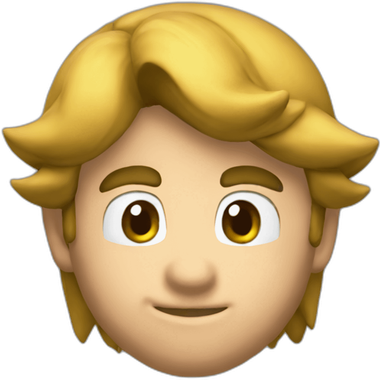 link kiss mario emoji