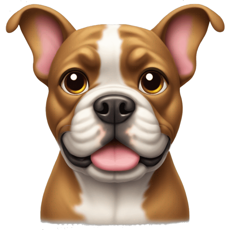 French bull dog  emoji