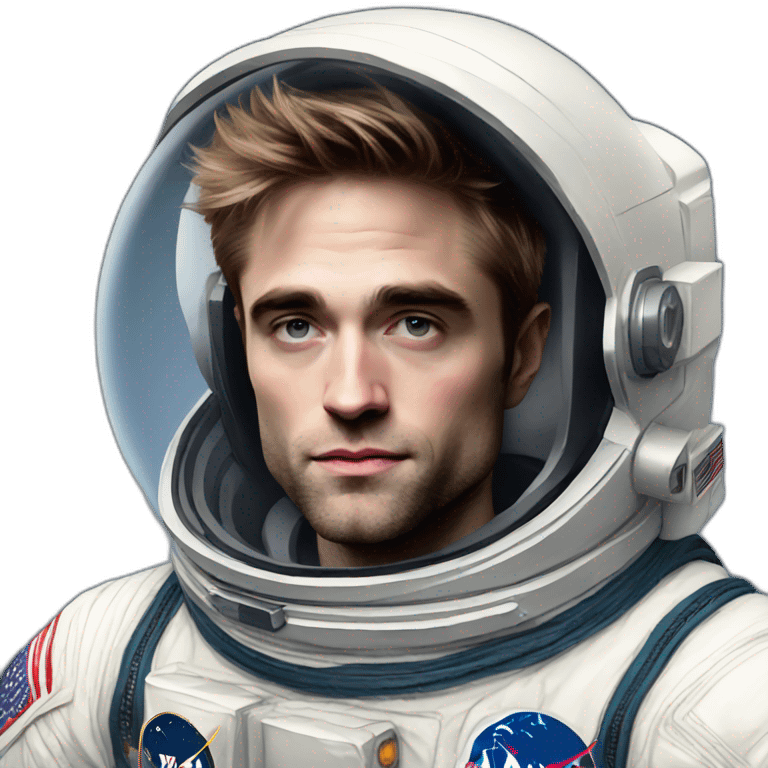 robert pattinson astronaut emoji