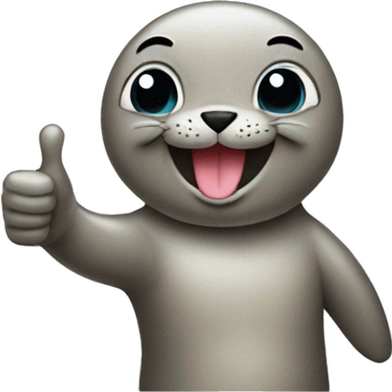 seal with thumbs up emoji