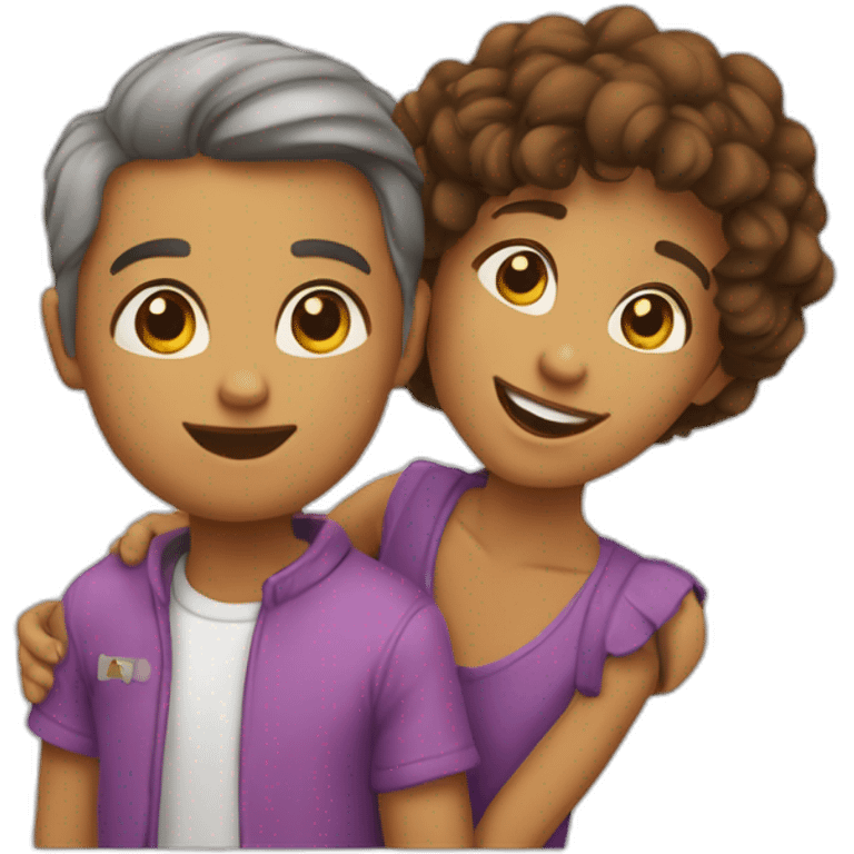 cadis avec enfant dedans emoji