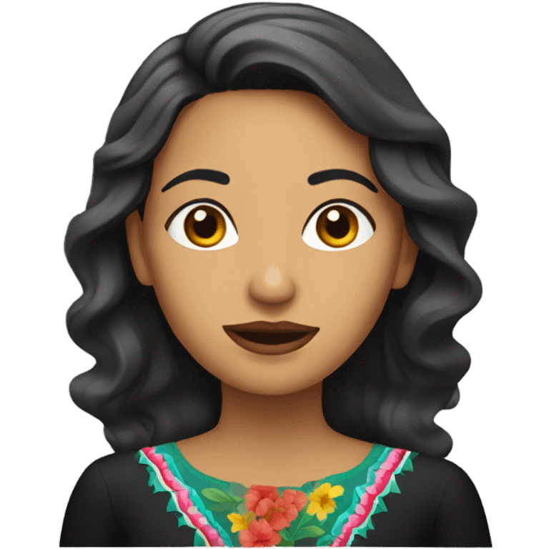 Mexican woman emoji