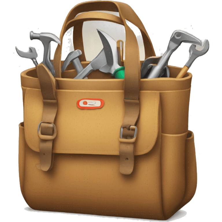 Emoji of tools bag emoji