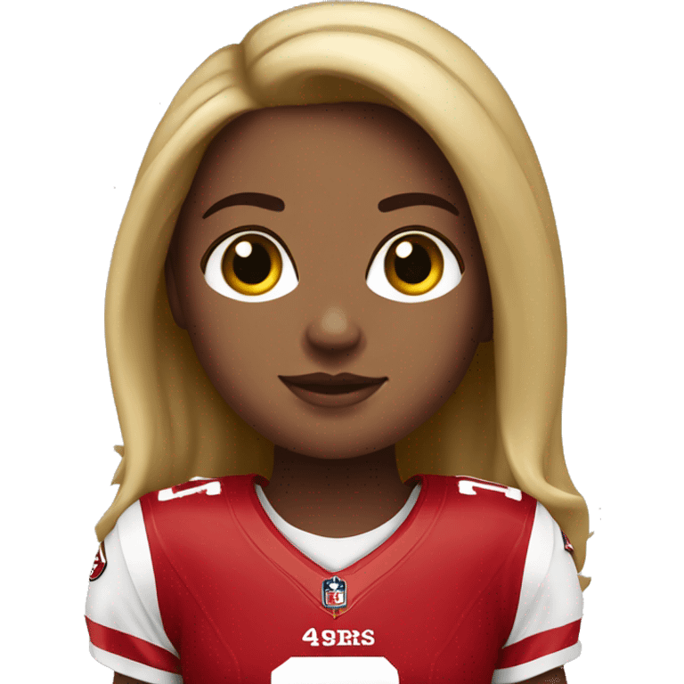 49ers girl emoji