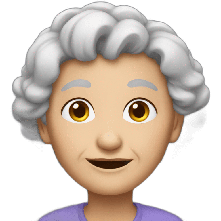 Granny emoji