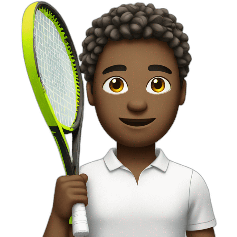 Tennis player emoji