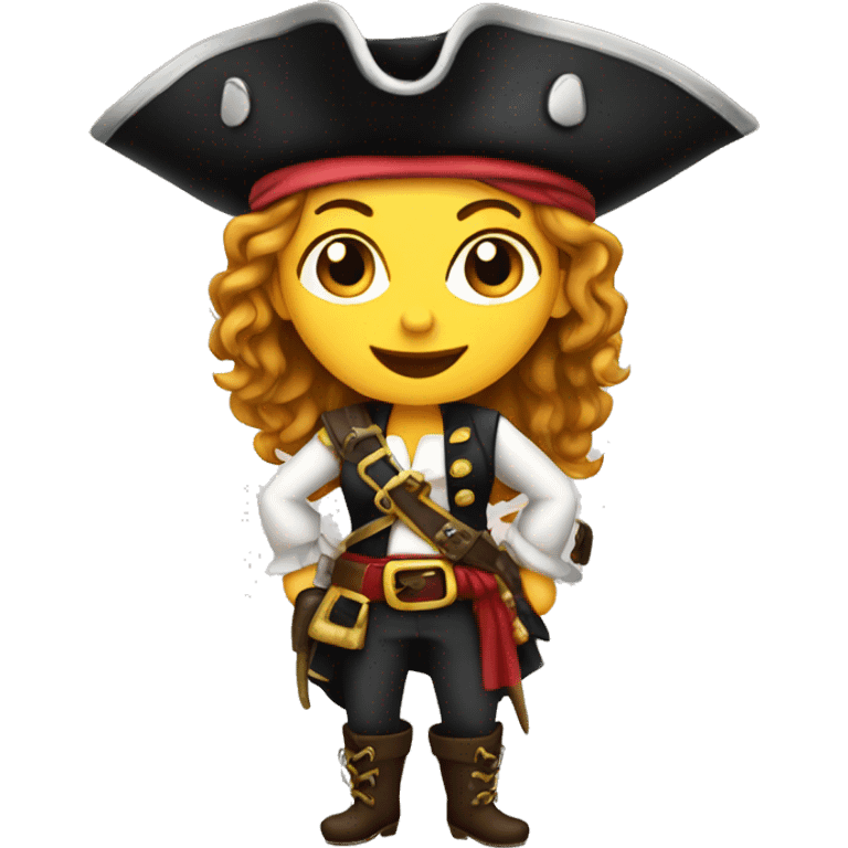 Female pirate  emoji