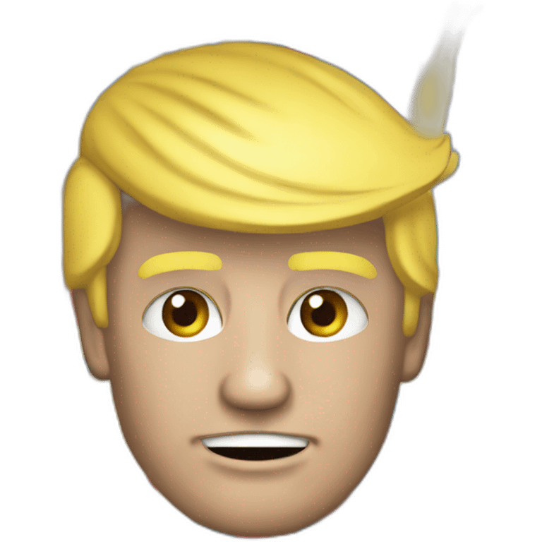 donald trump avec un drapeau rdcongo emoji