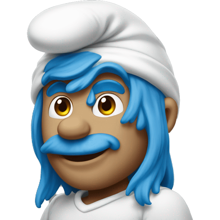 Smurf emoji