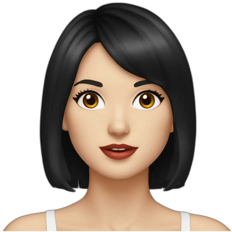 taylor-swift-with-black-hair emoji