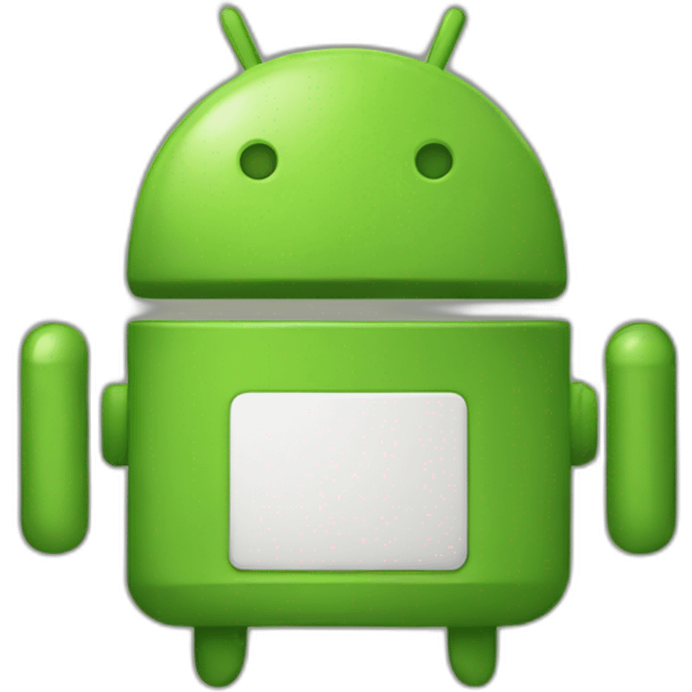 running google bugdroid logo in profile emoji