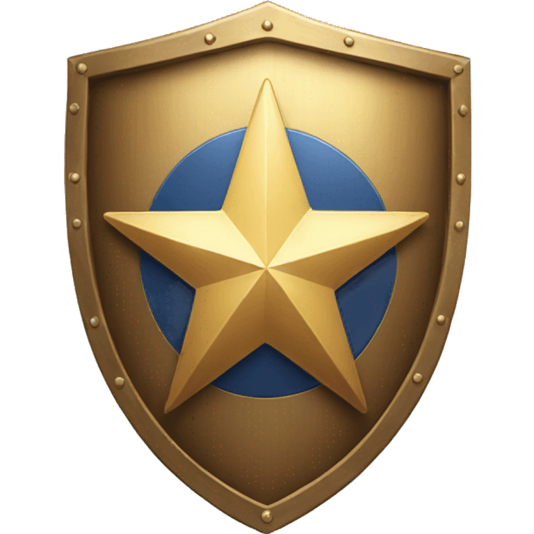 us star shield emoji