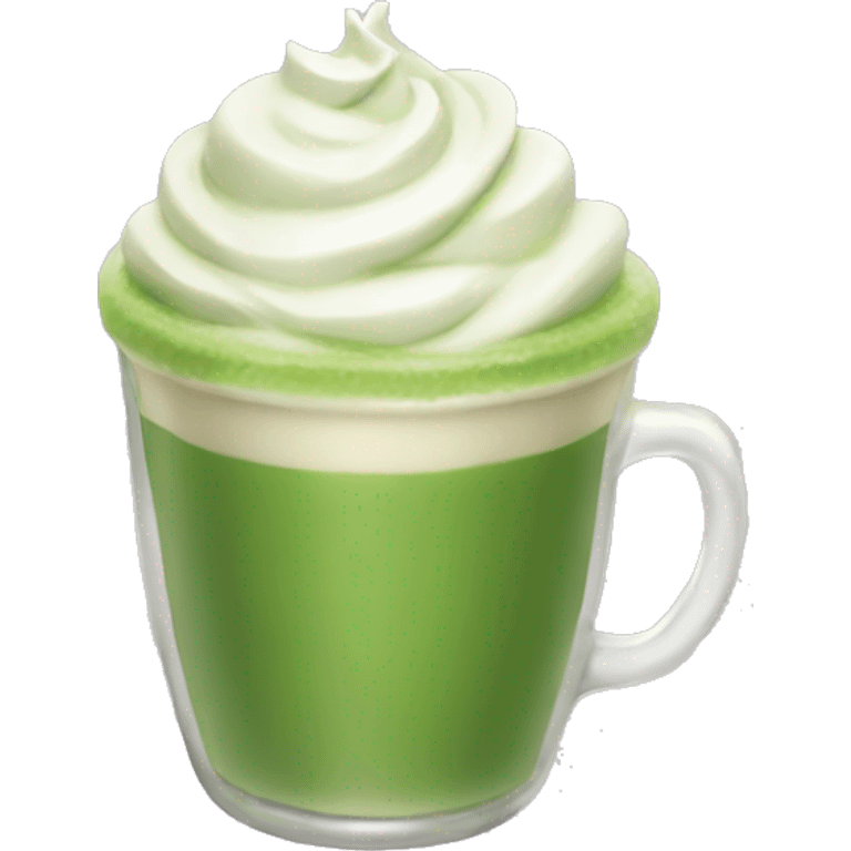 Matcha latte  emoji