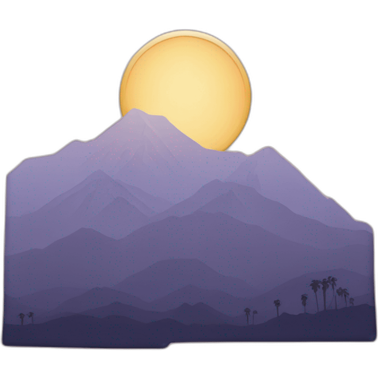 the hollywood sign emoji