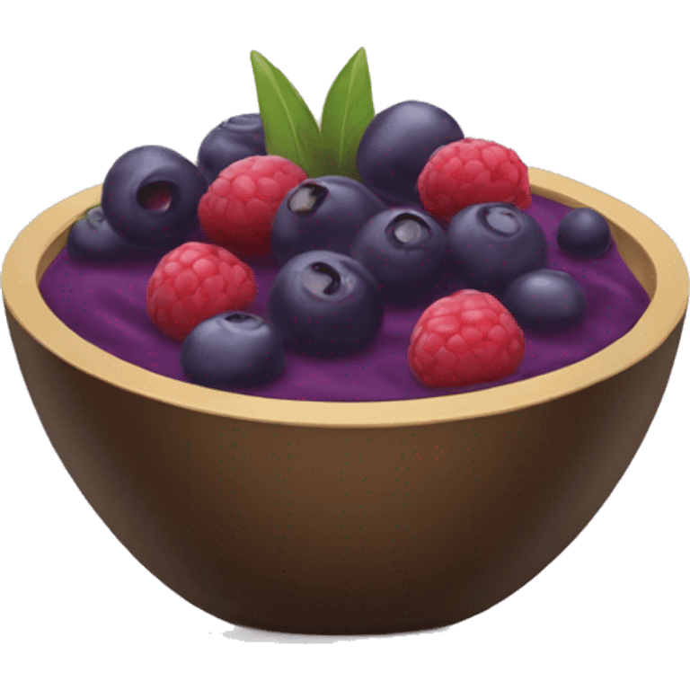 acai bowl emoji