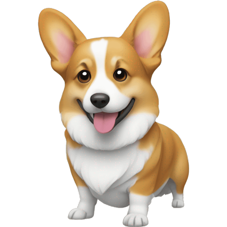 corgi on beach emoji