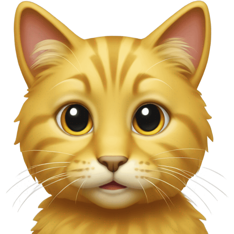 Yellow cat emoji