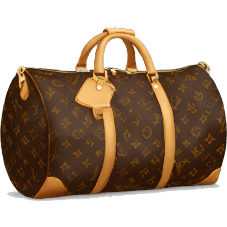 Louis Vuitton duffle bag  emoji