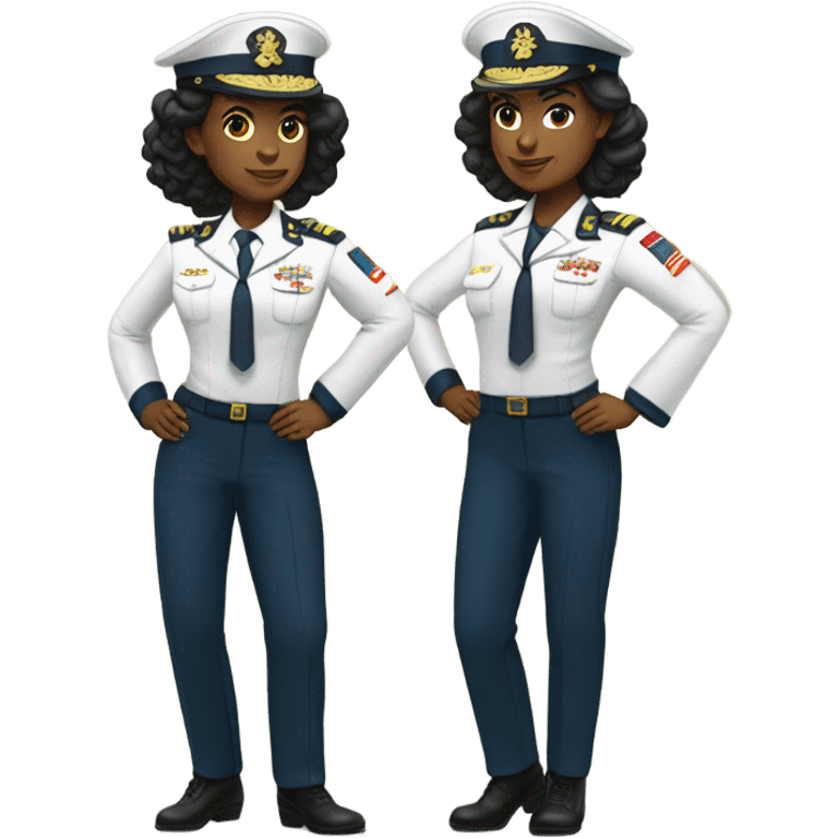 High kicking psychologist marine women emoji