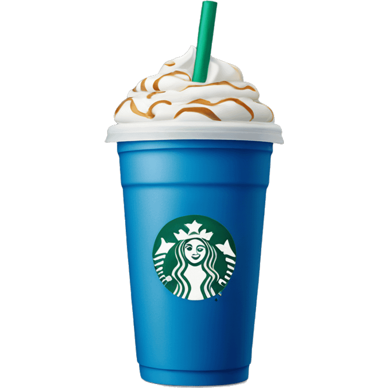 starbucks blue drink emoji