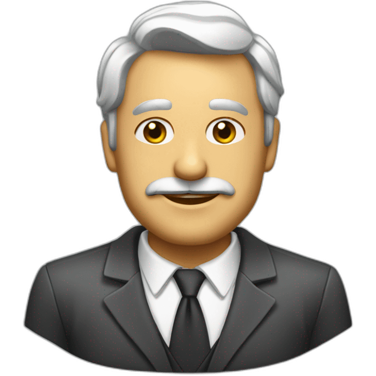 falar mal do chefe da empresa emoji