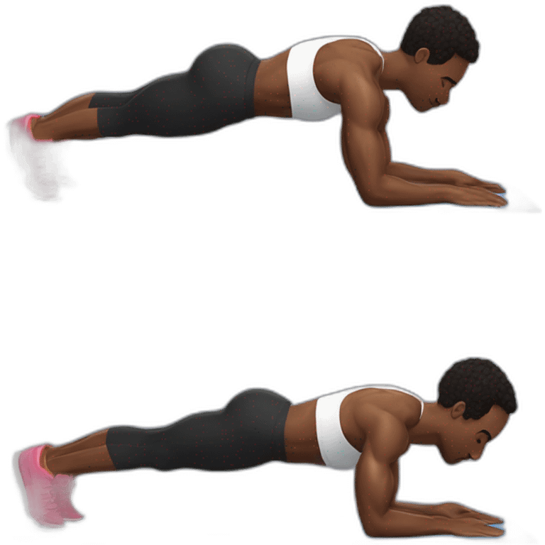 Calisthenics push-ups emoji