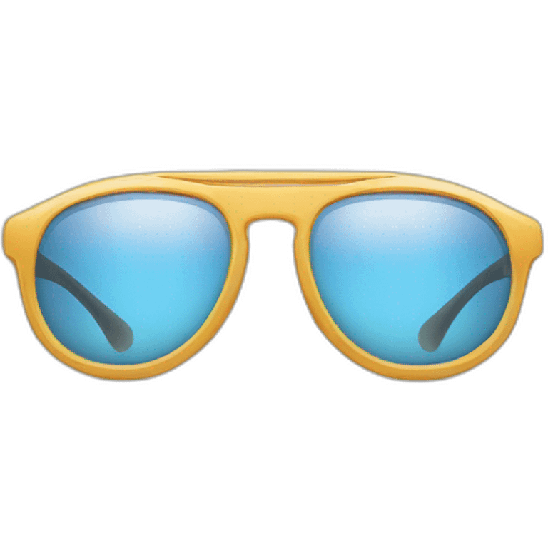 Chaussure lunettes emoji