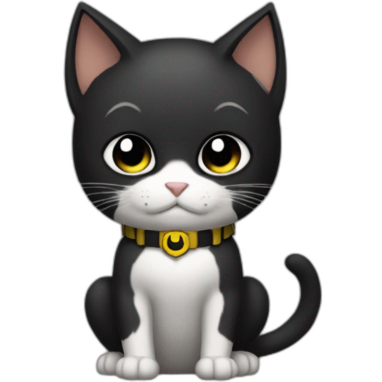 batman cat emoji