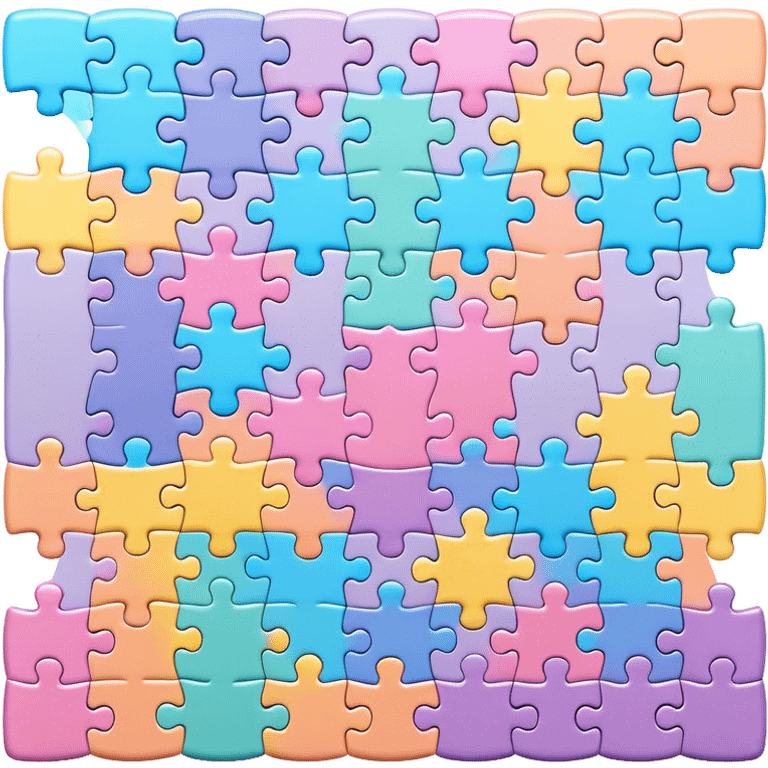 pastel puzzle emoji