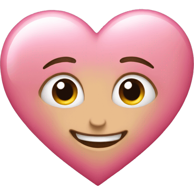 Pink Heart emoji