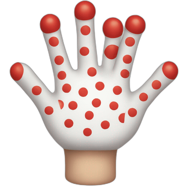 clown hand emoji