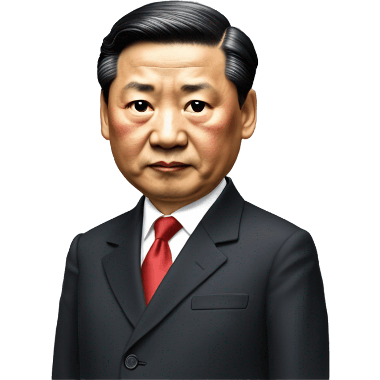 Xi Jinping is thinking serious emoji