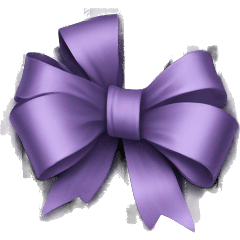 lilac black plaid ribbon emoji