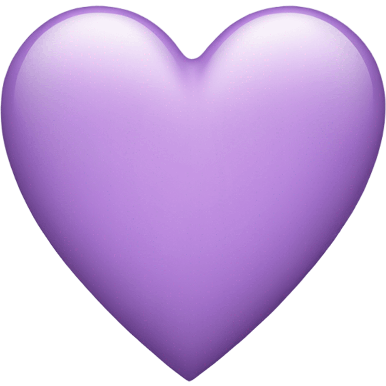 light purple heart emoji