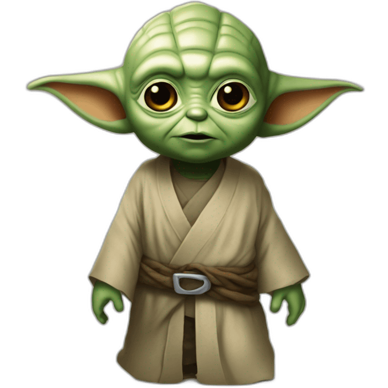 Si golum et yoda avaient un enfant  emoji