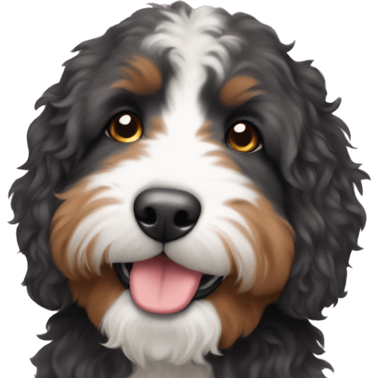 Bernedoodle emoji