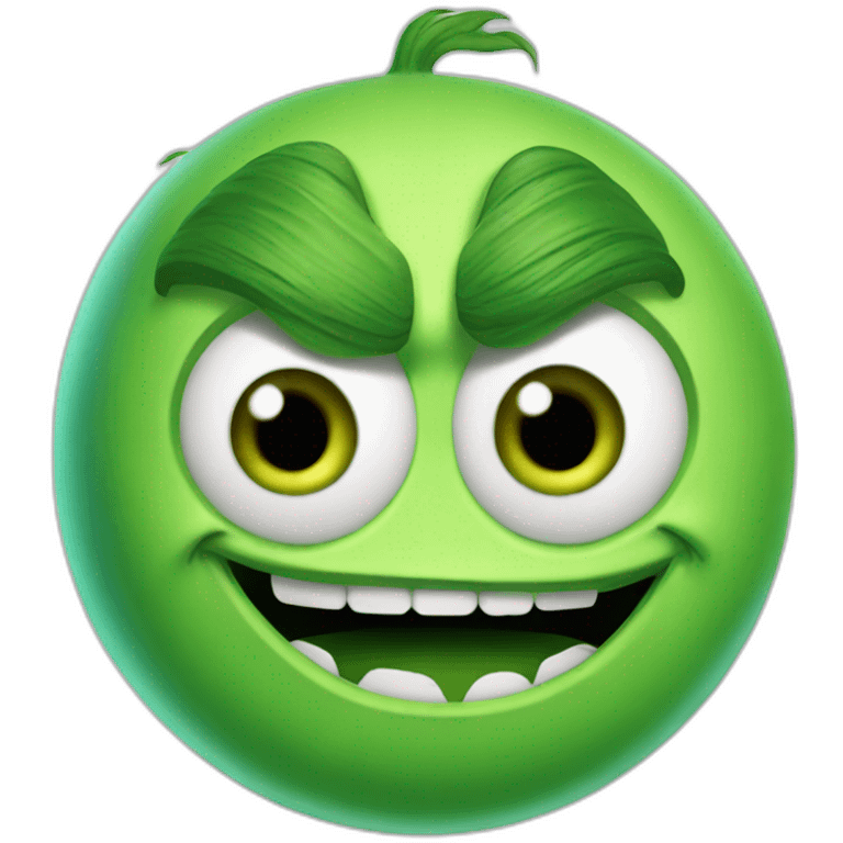 mike wazowski from monster & co emoji