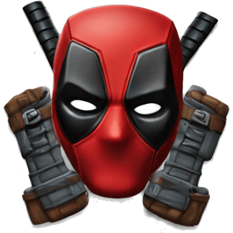 Deadpool logo emoji