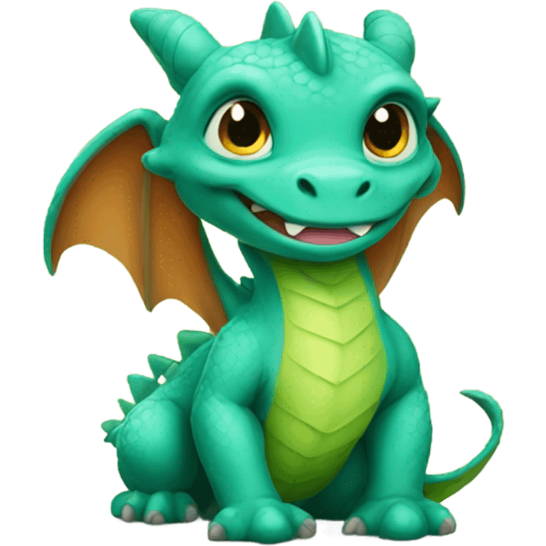 Baby dragon emoji