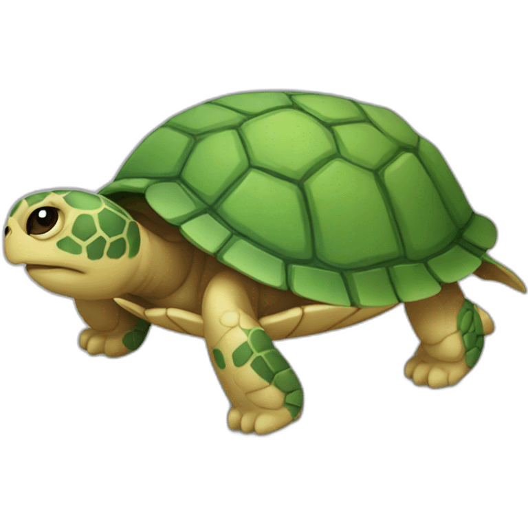 Mélange tortue chat emoji