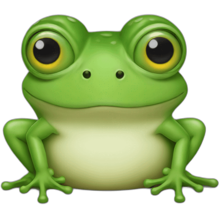 Grenouille soulé emoji