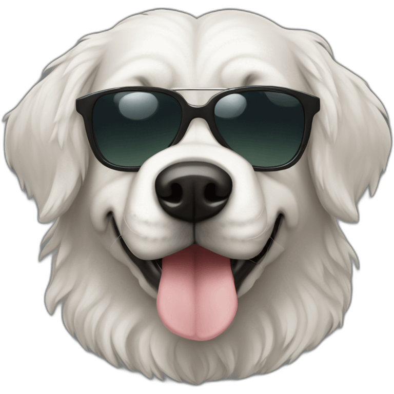 English seepdog sunglasses emoji