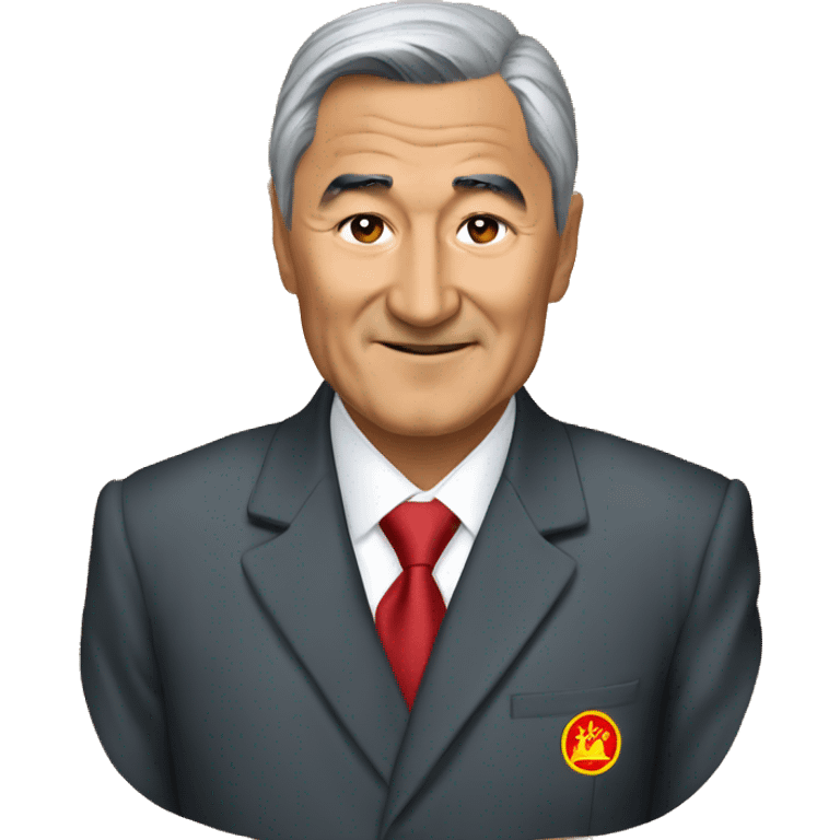 Askar Akayev president Kyrgyzstan emoji