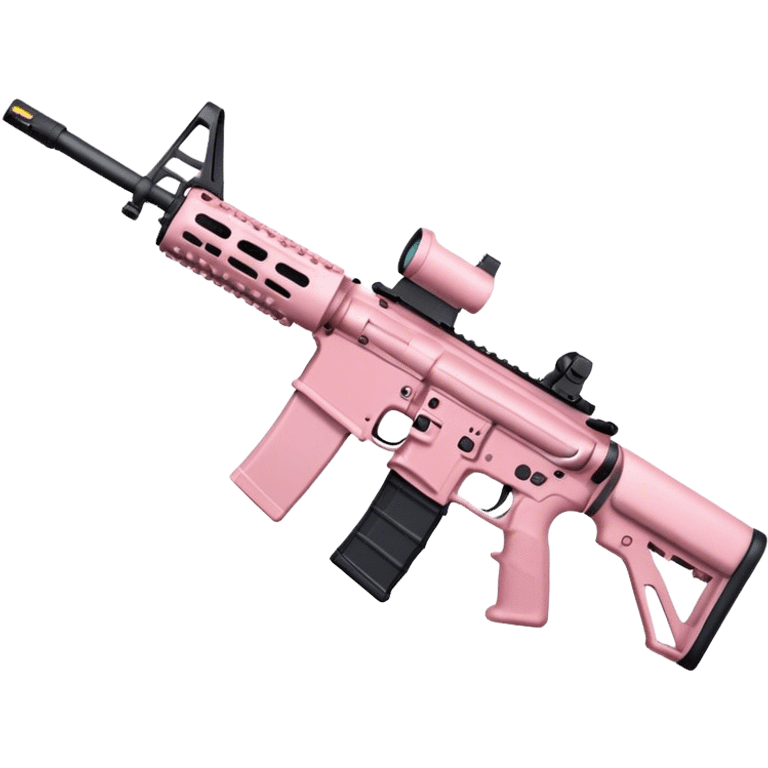 Ar-15 light pink emoji