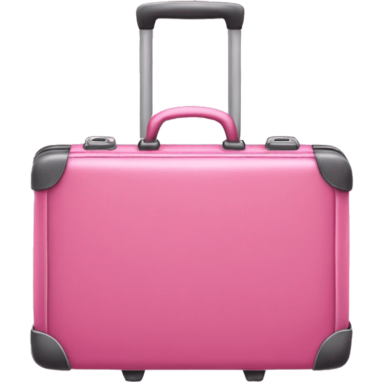 pink suitcase emoji