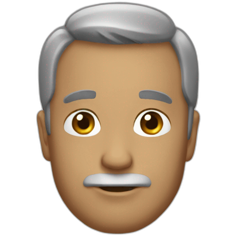 Une pierre emoji