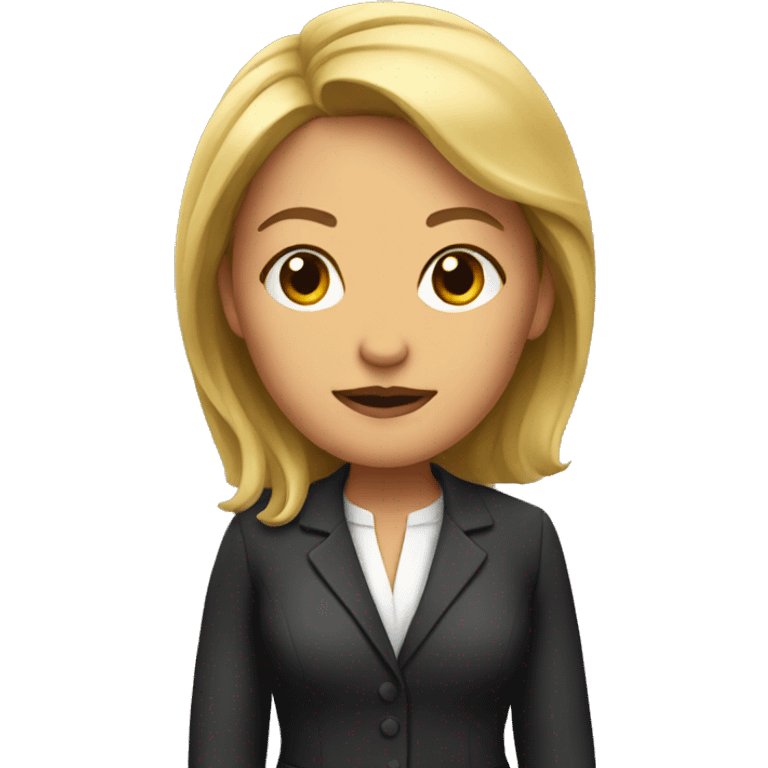  female lawyer emoji