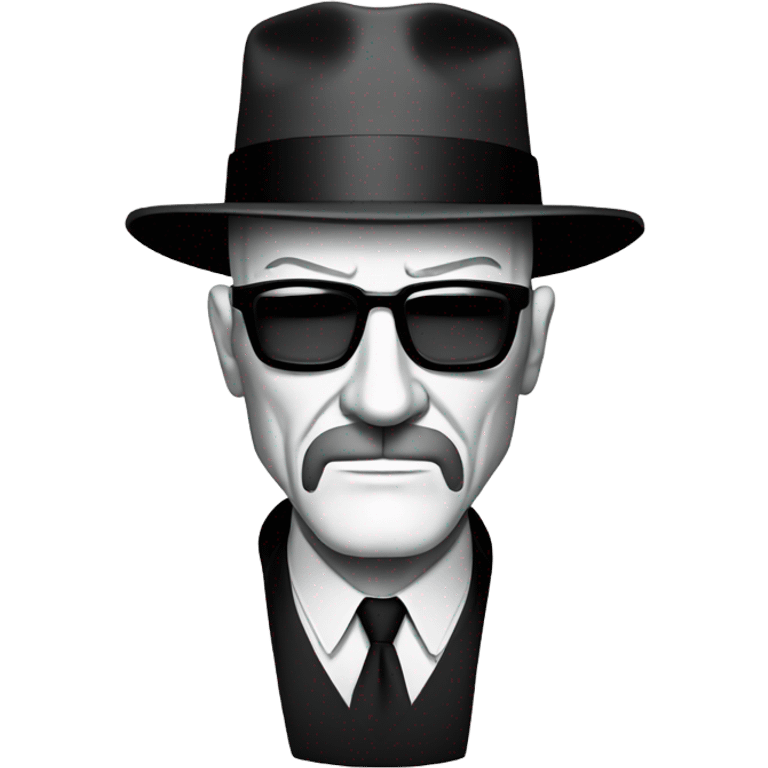 Breaking bad Heisenberg logo emoji