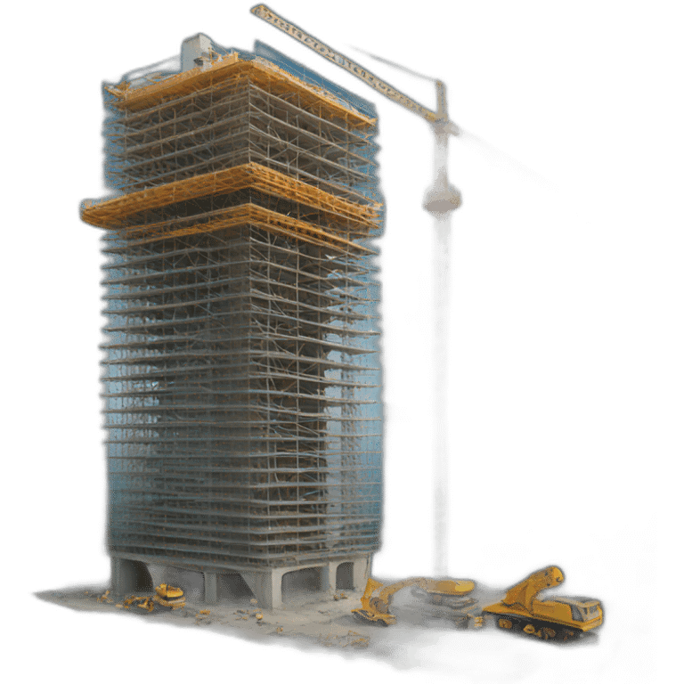 a tower in construction emoji