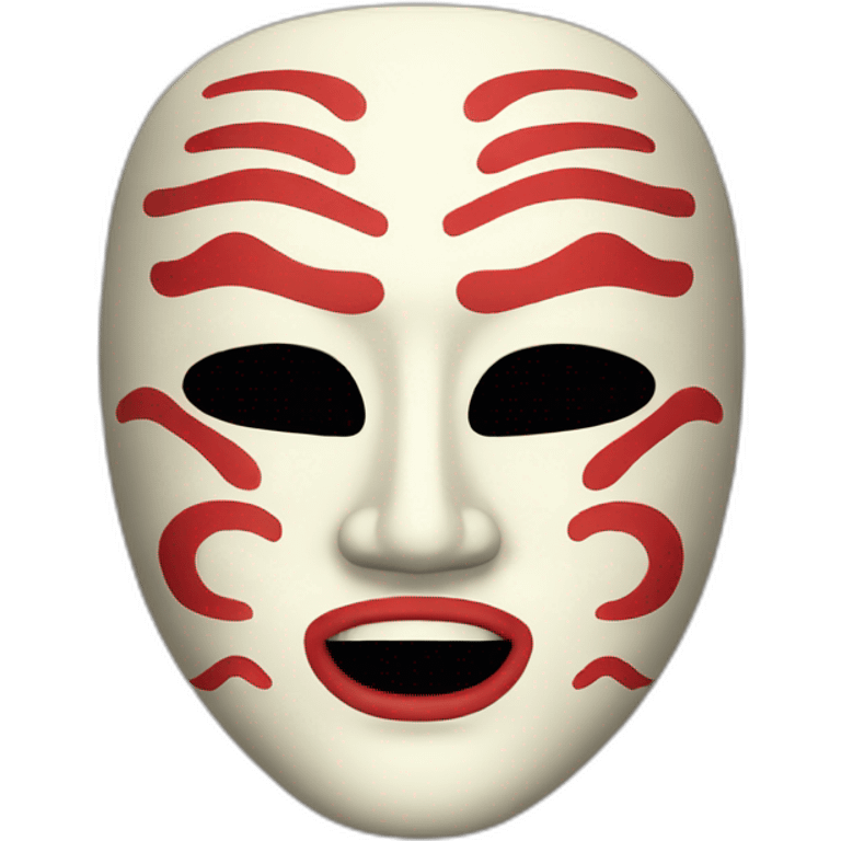 Japanese mask emoji